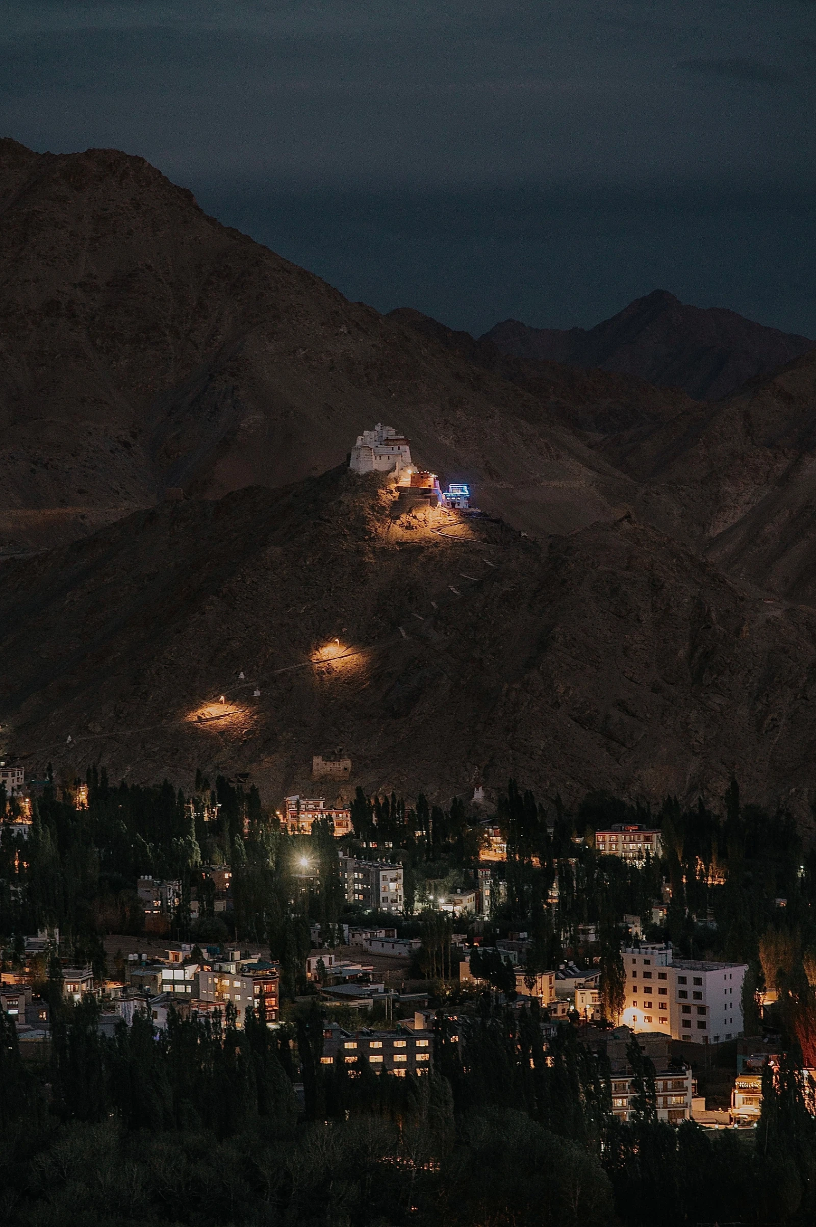 The Milky Way over the Hanle valley in Ladakh
