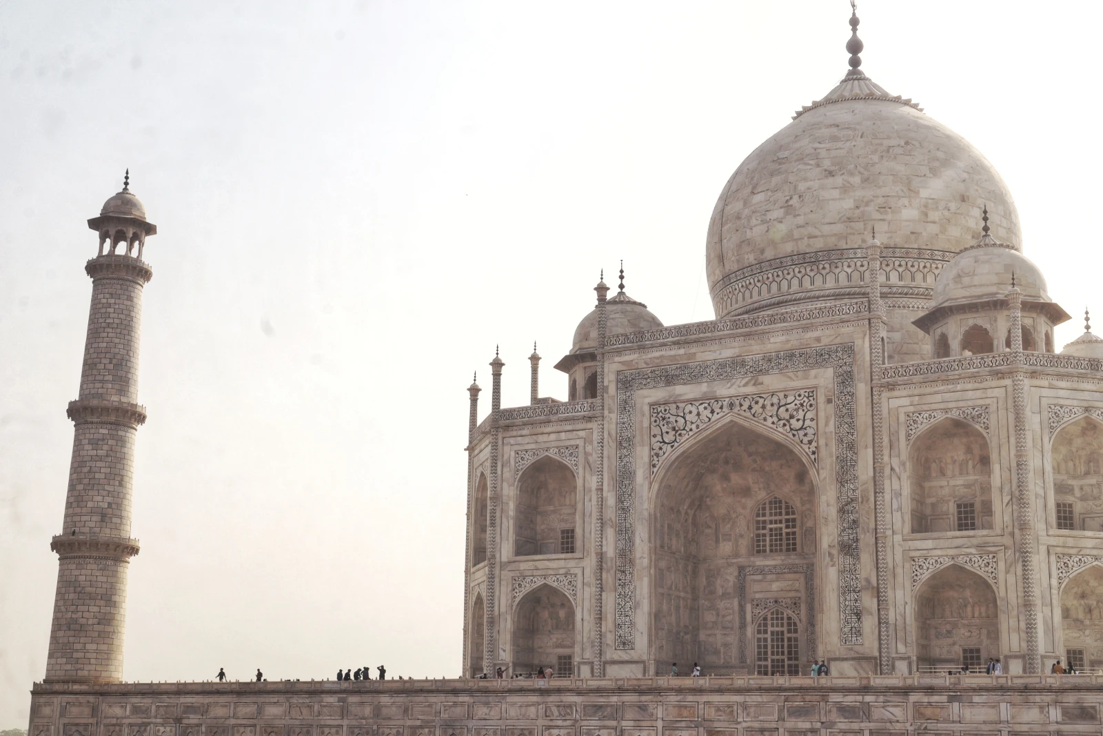The Taj Mahal in Agra, part of the classic Golden Triangle route